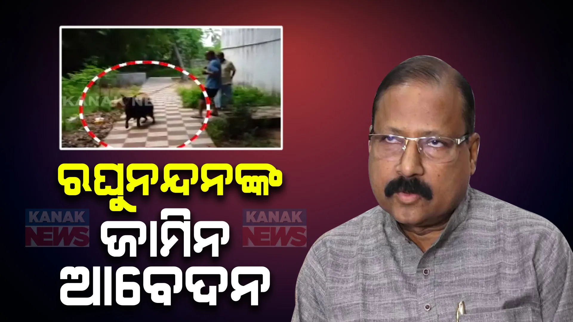 ସାମ୍ବାଦିକାଙ୍କୁ କୁକୁର ଛାଡ଼ିବା ପଡ଼ିଲା ମହଙ୍ଗା ; ବନ୍ଧା ହୋଇପାରନ୍ତି ପୂର୍ବତନ ମନ୍ତ୍ରୀ ରଘୁନନ୍ଦନ ଦାସ । ଆଗୁଆ ଜାମିନ ଆବେଦନ କଲେ ରଘୁନନ୍ଦନ ।