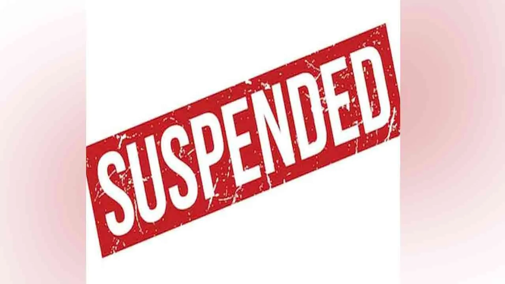 suspended