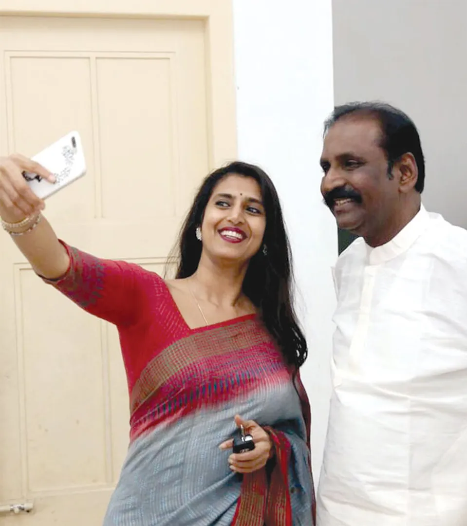 kasthuri with vairamuthu