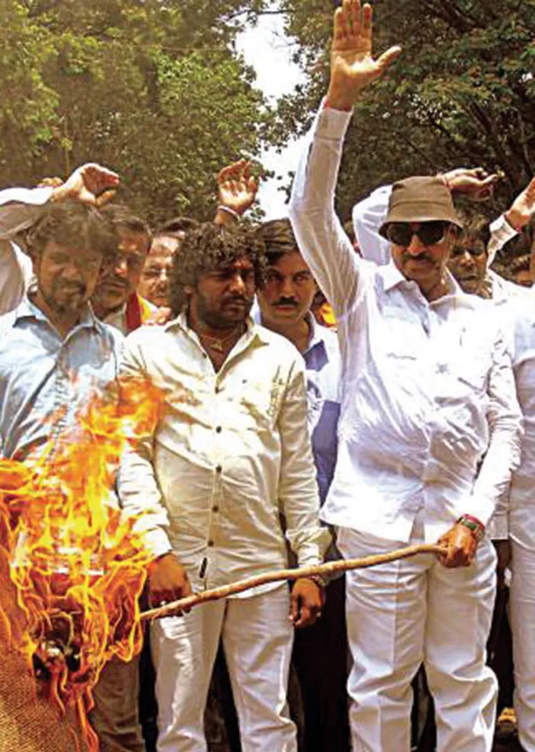 Karnataka-protest