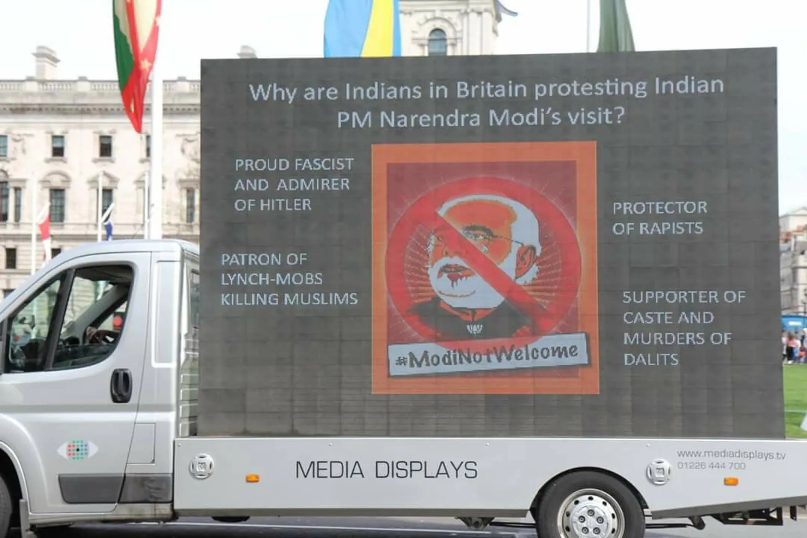 Modi not welcome
