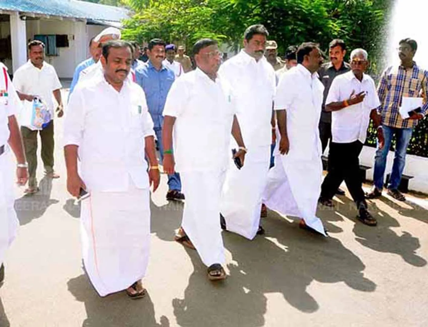 NR Congress and AIADMK MLAs walk out of Assembly