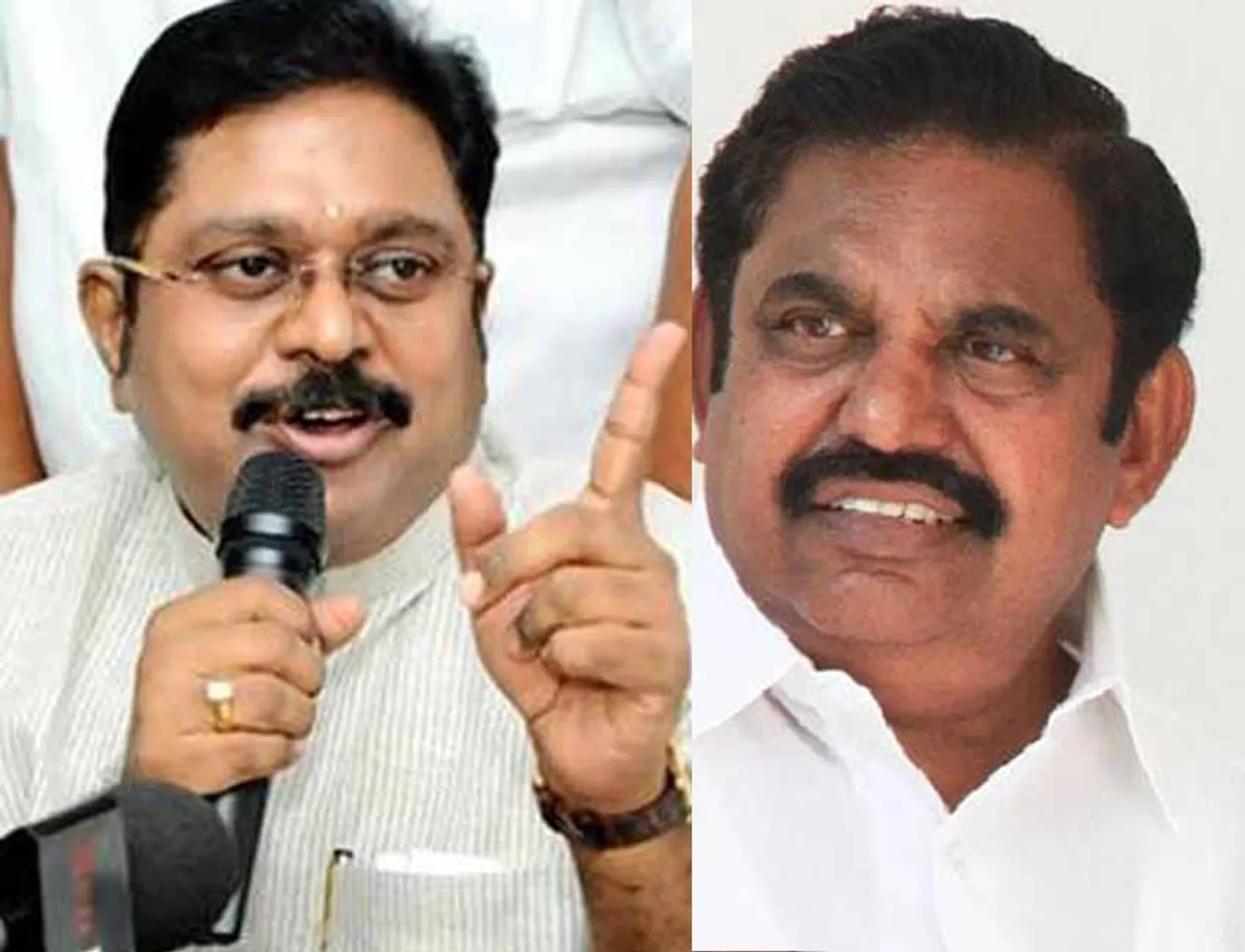 Edappadi K. Palaniswami ttv dhinakaran