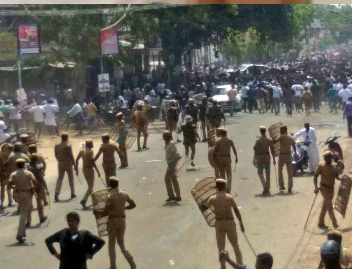 Sterlite protest