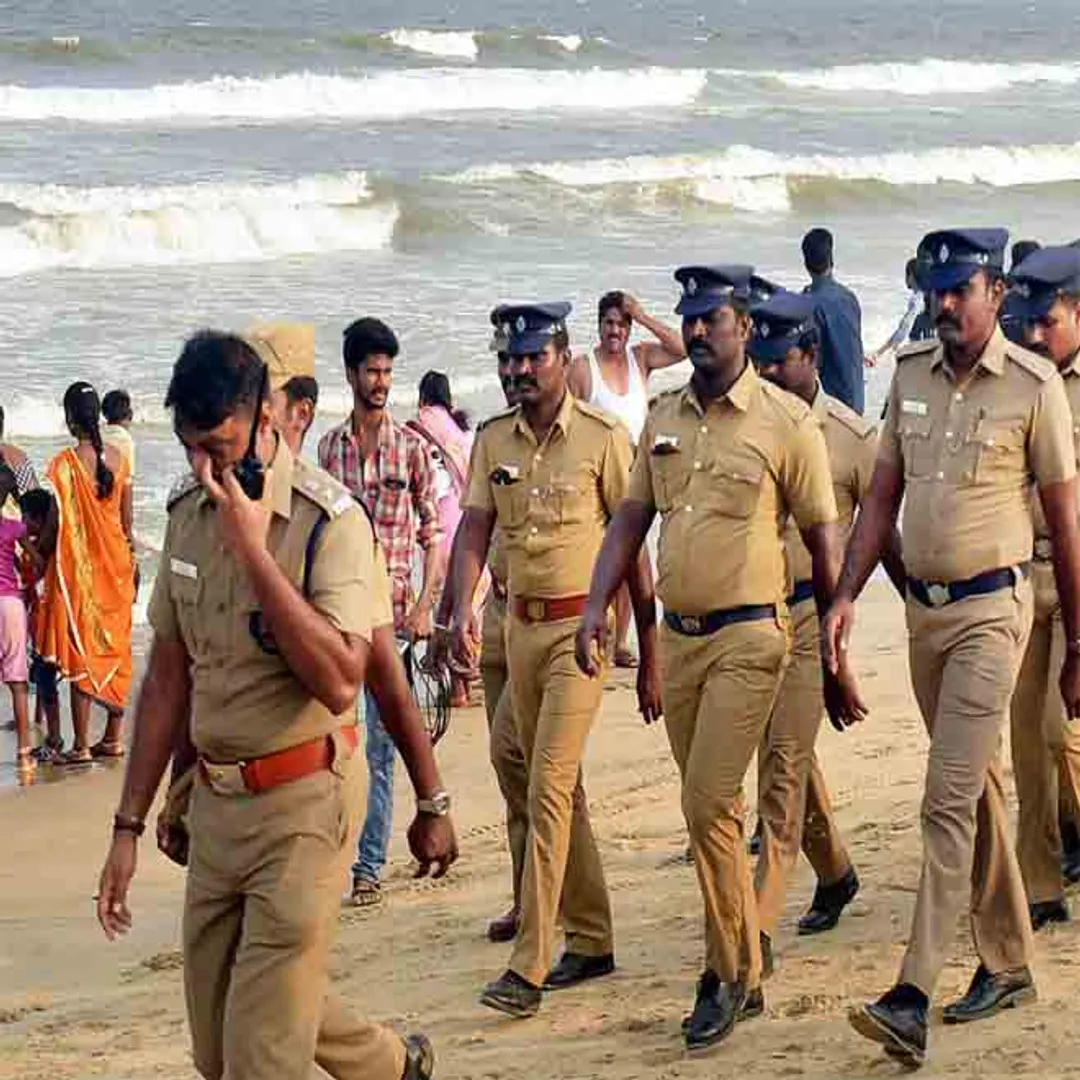  More than 20,000 police custody in Chennai
