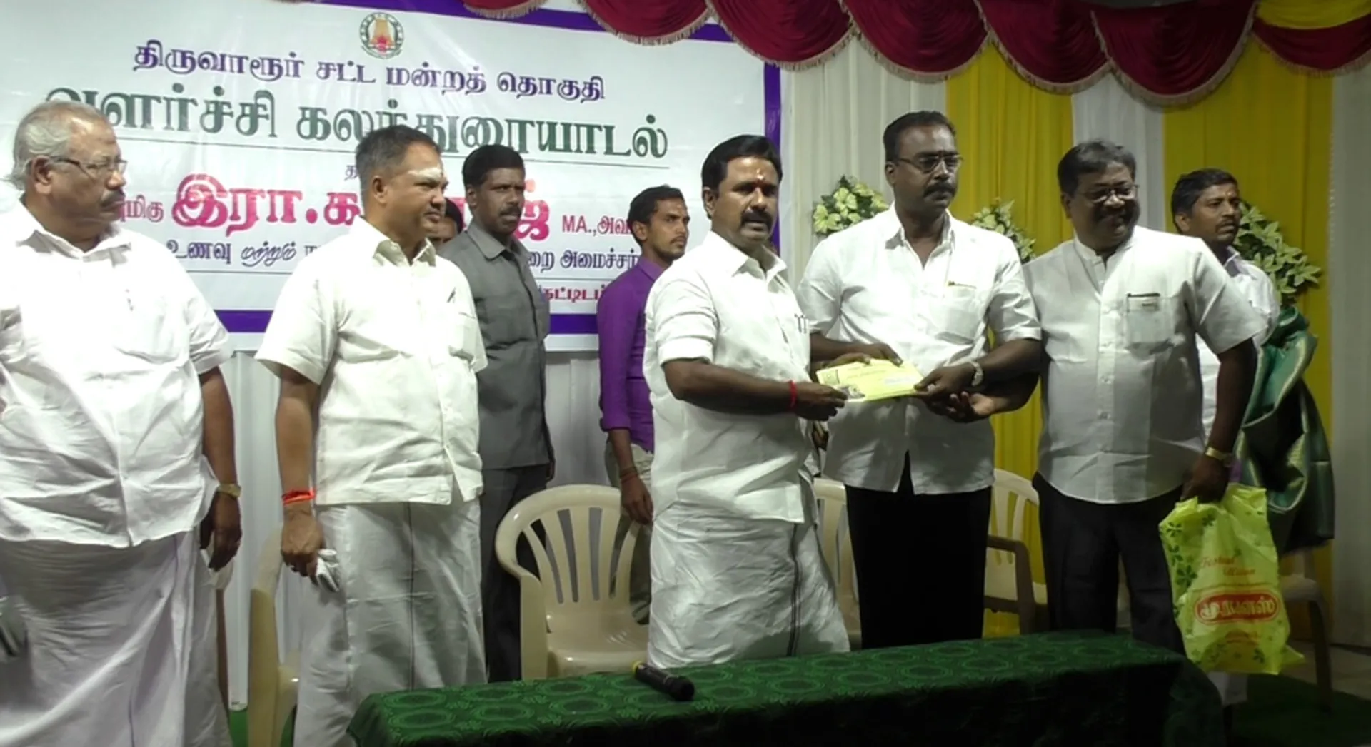 "Farmers of the crop are lying," says Kamaraj