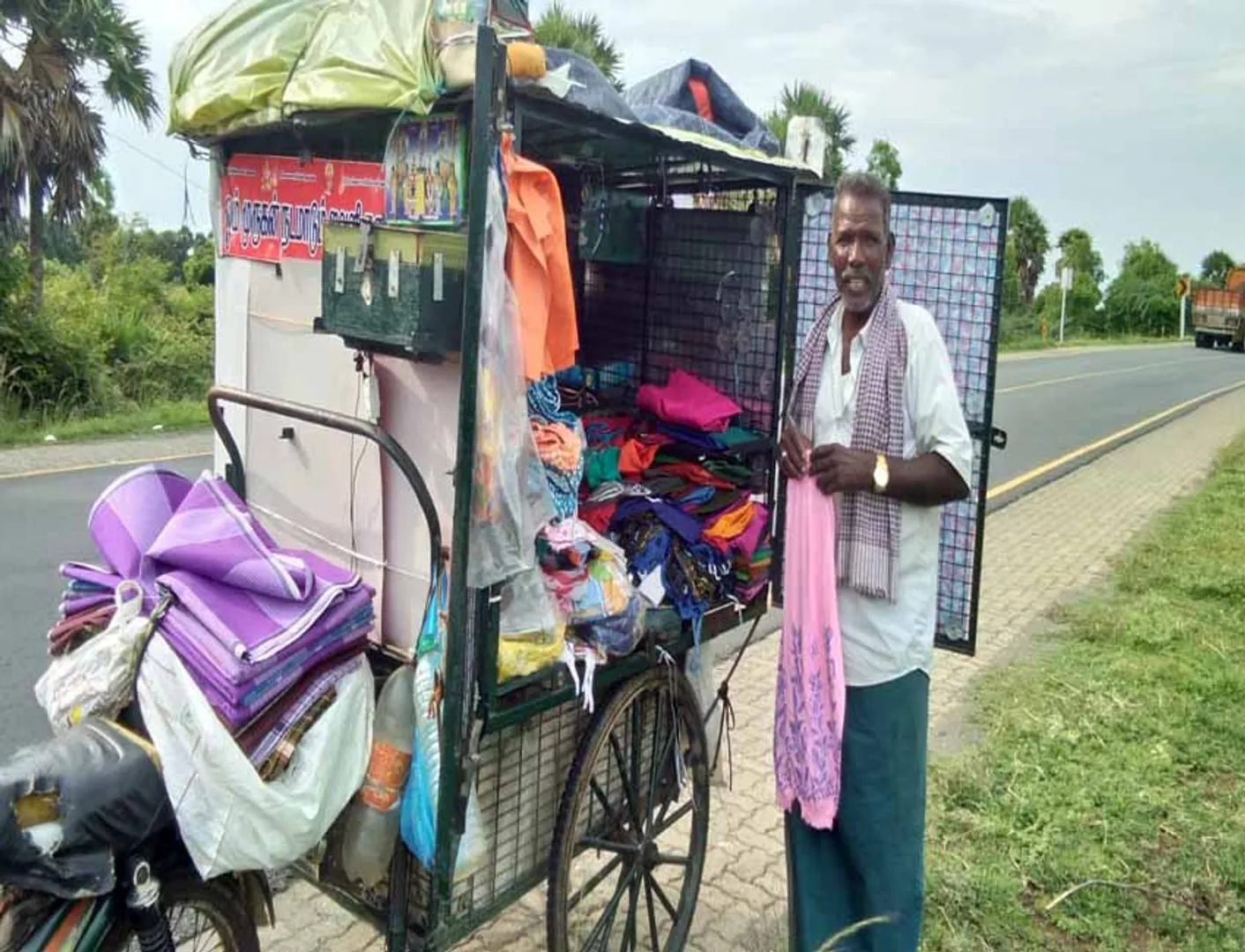 Mobile Textile Shop