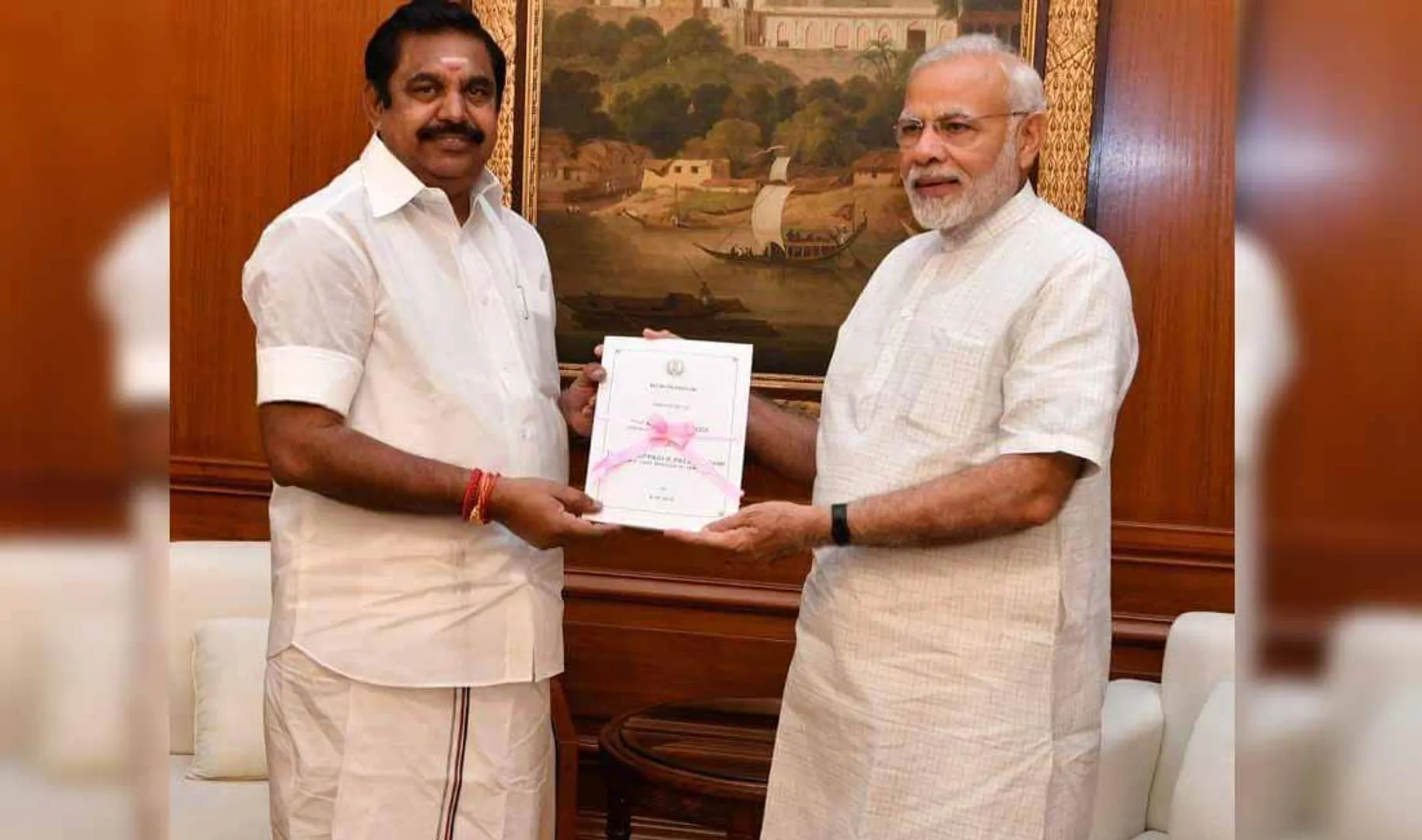 Edappadi K. Palaniswami Interview in Delhi