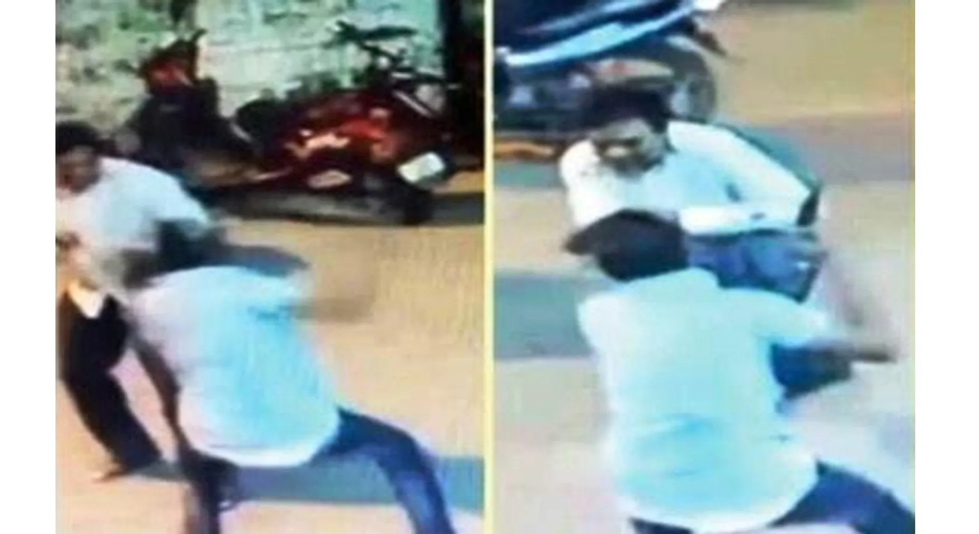  Attacking financial institution employee;  arrested via CCTV video captures