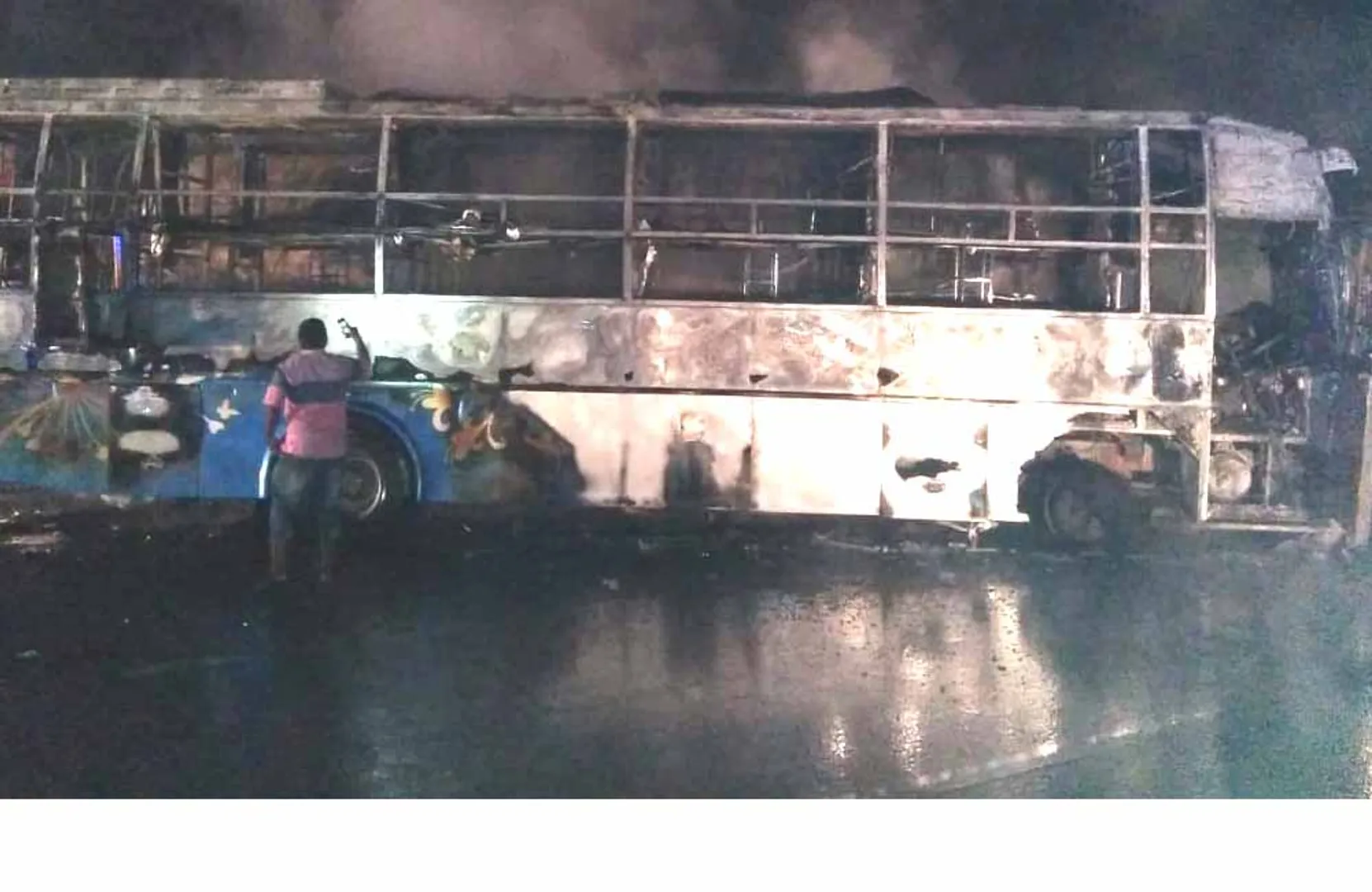 Bus-lorry clash near Ulundurpet