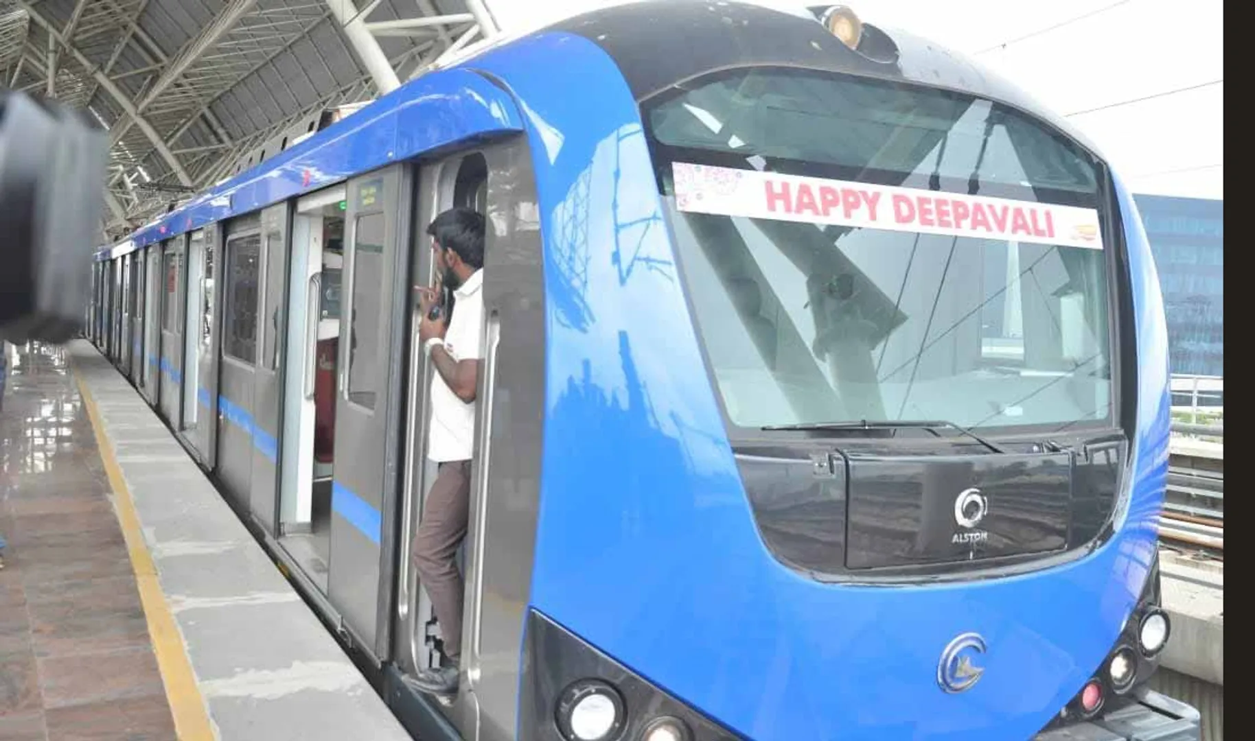 Chennai Metro Rail diwali special 