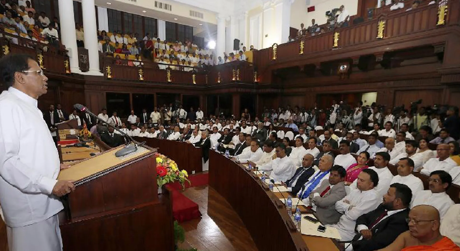 Sri Lankan parliament dissolution