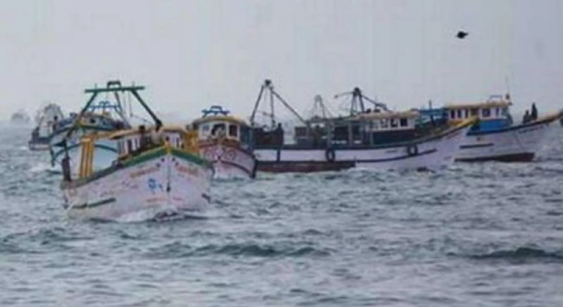 Pondicherry fishermen do not go to sea
