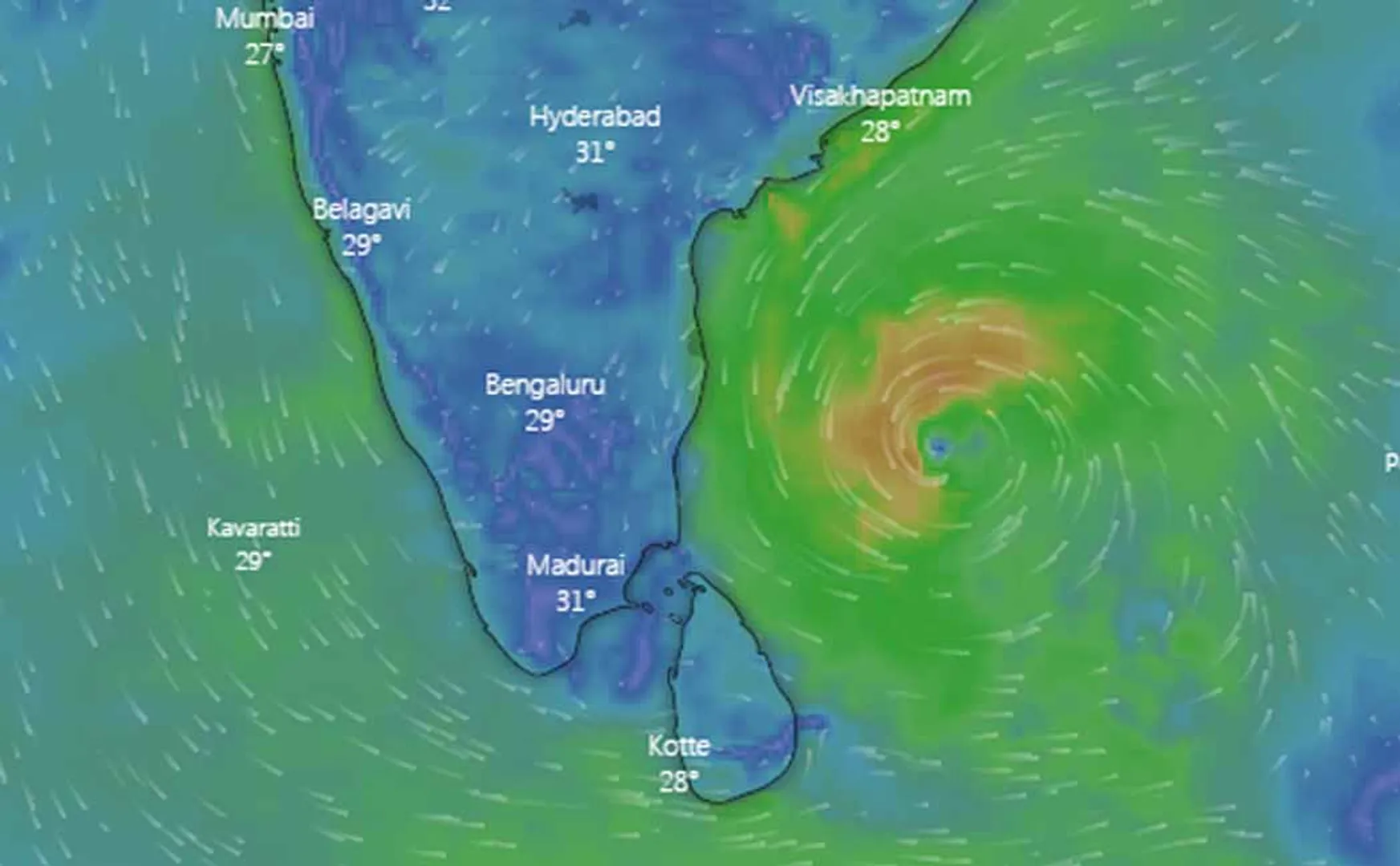 gaja cyclone
