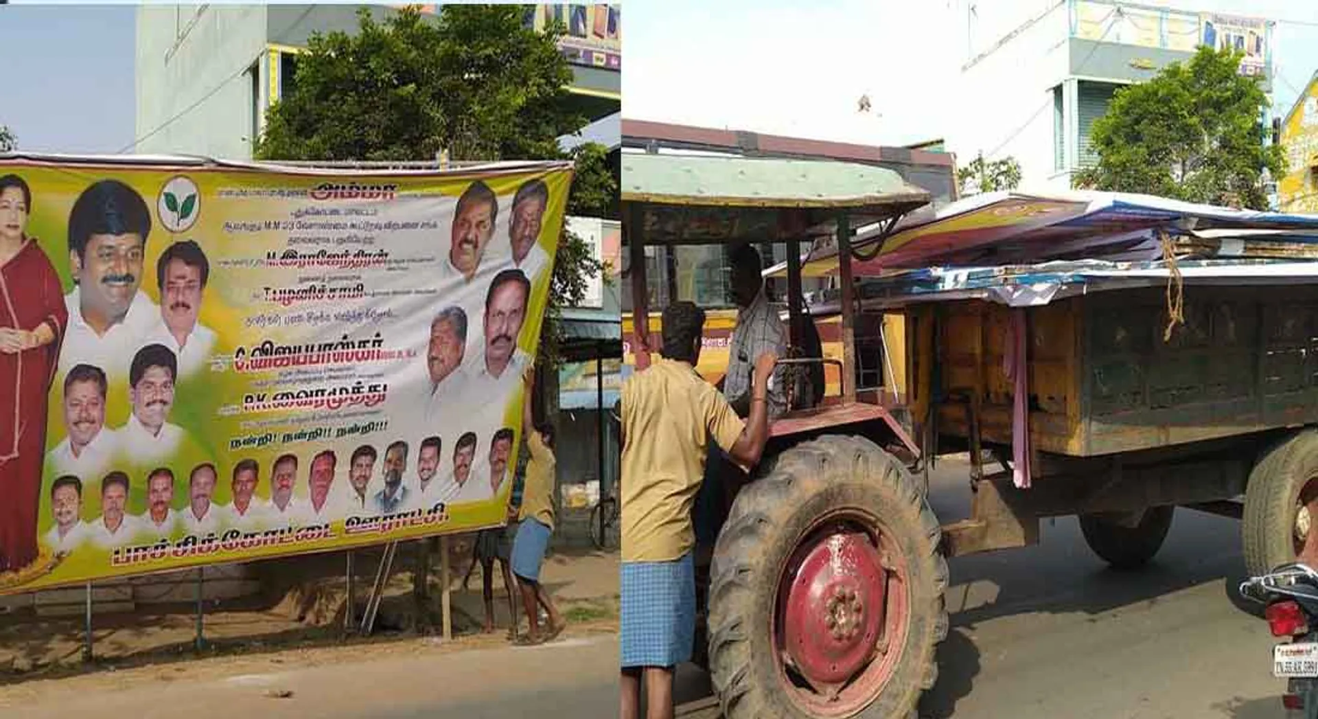 Officials who removed dangerous banners