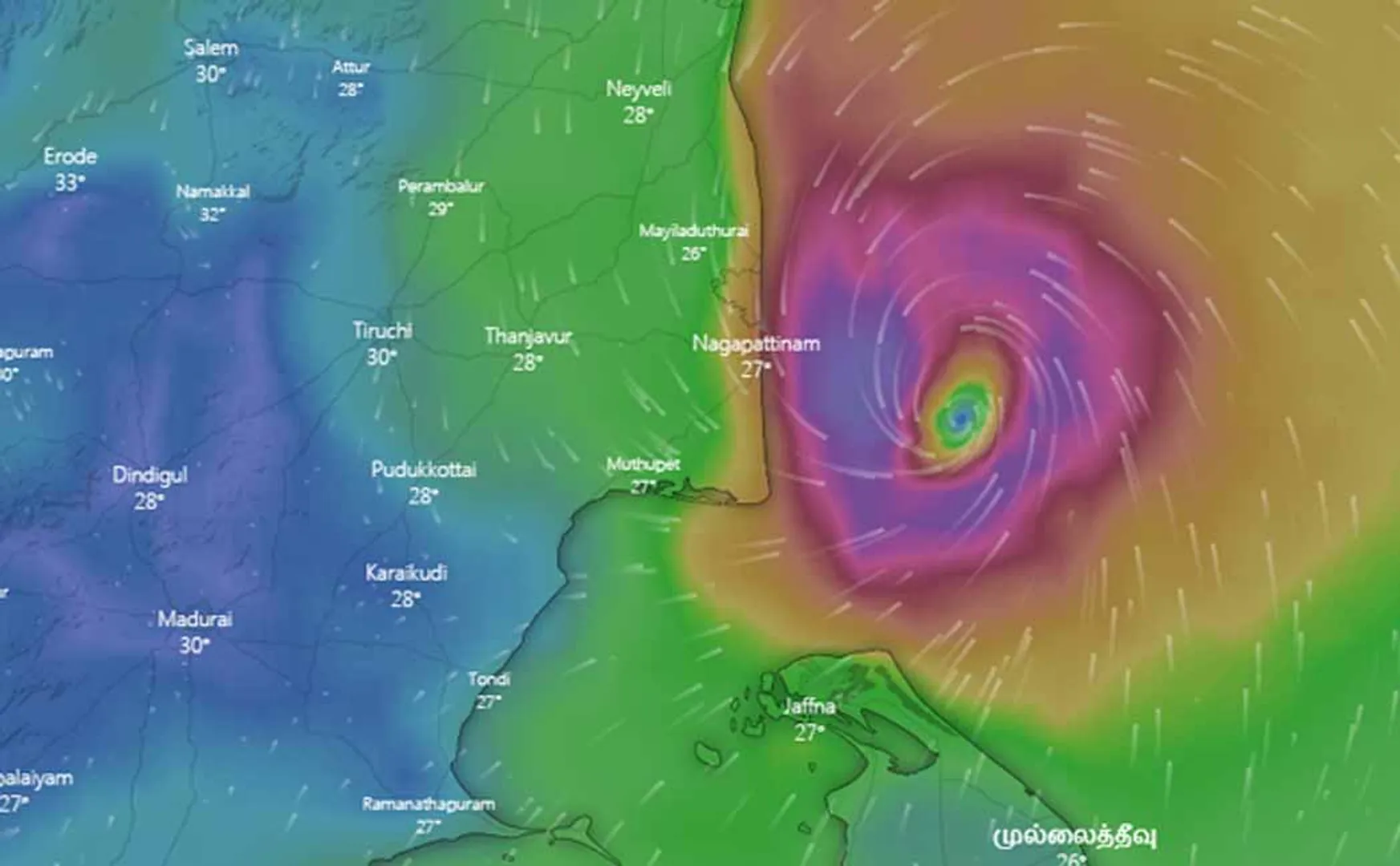 gaja cyclone