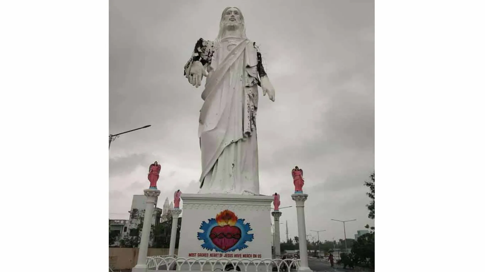 kaja - storm - velankanni - Church 
