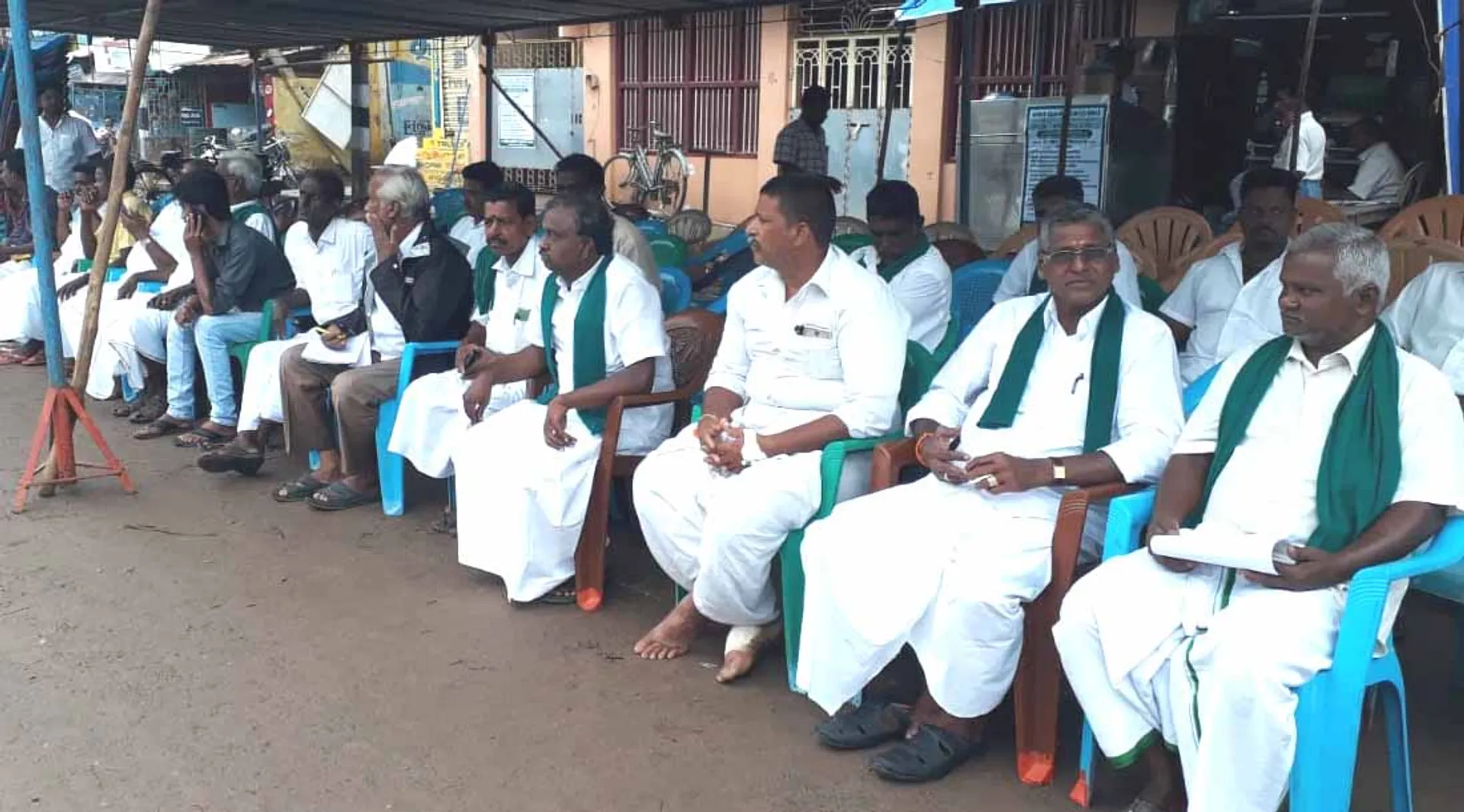 pr pandian protest