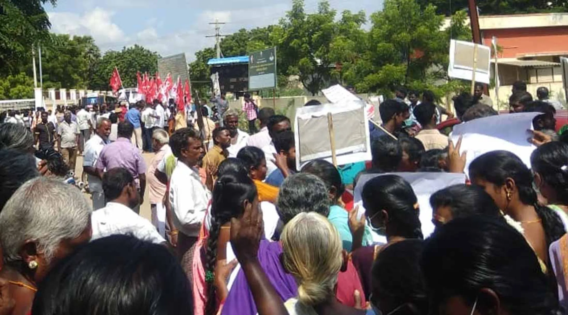 sterlite protest