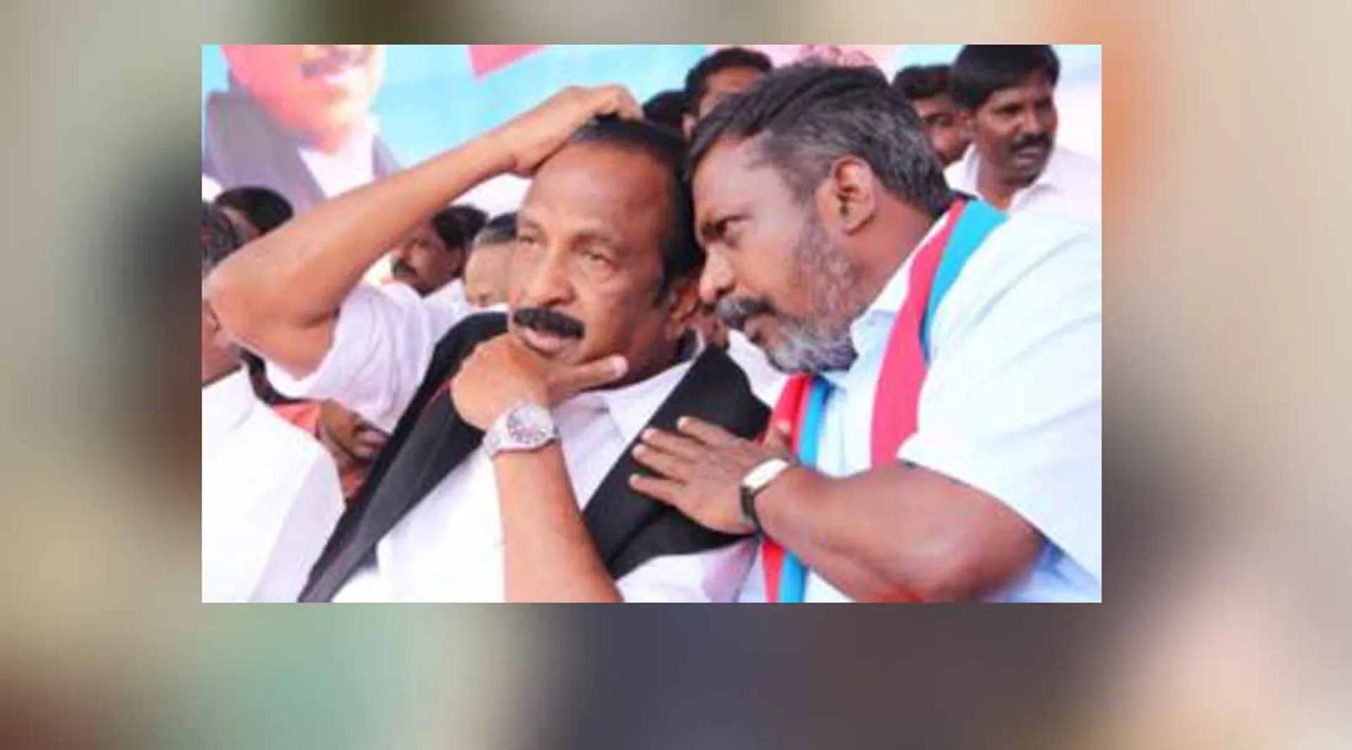 thirumavalavan - vaiko