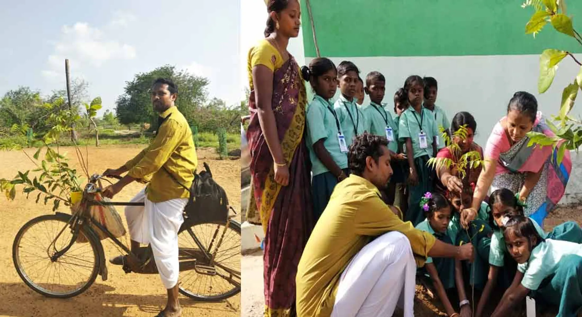  Bicycle tour of the government school teacher!!