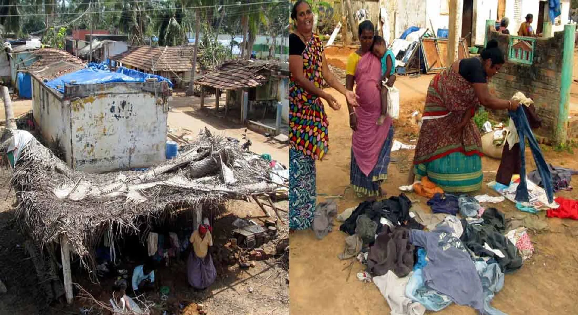 people of Keeramangalam who live in the street for 30 days