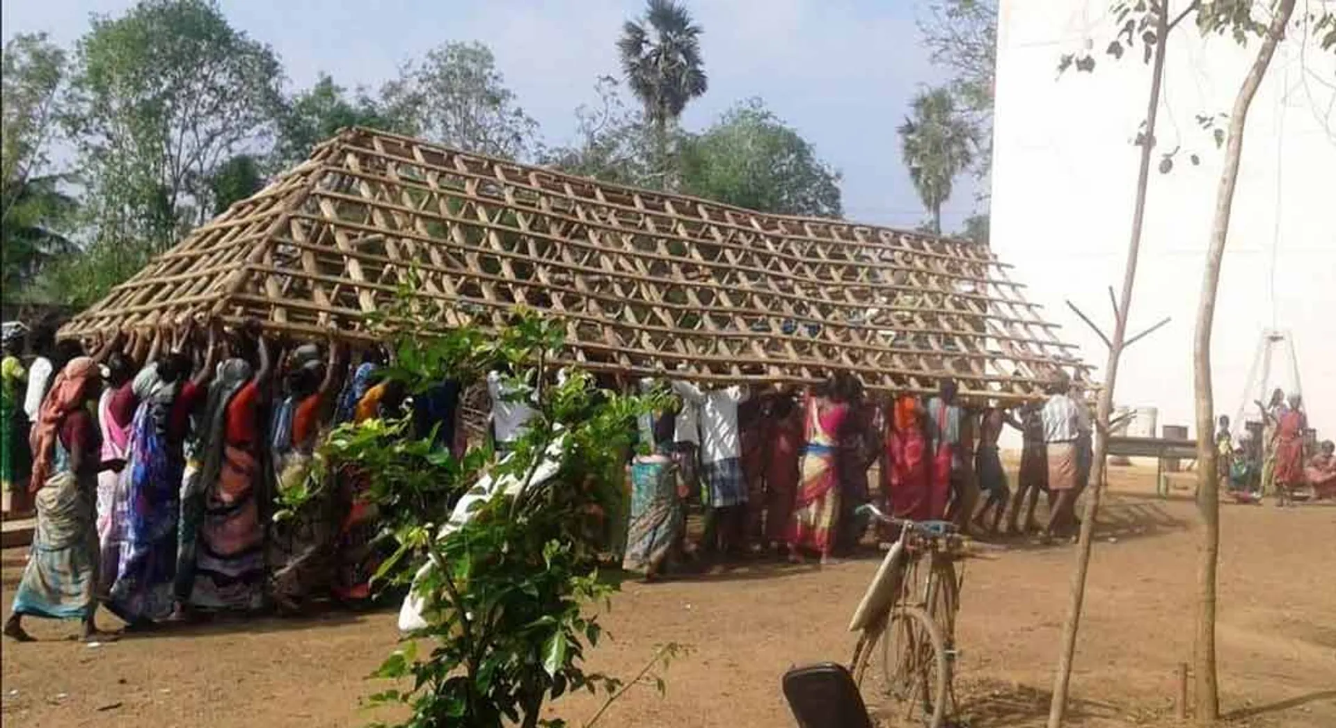  school classroom roof is 200 feet away; women who have been reconstructed !!