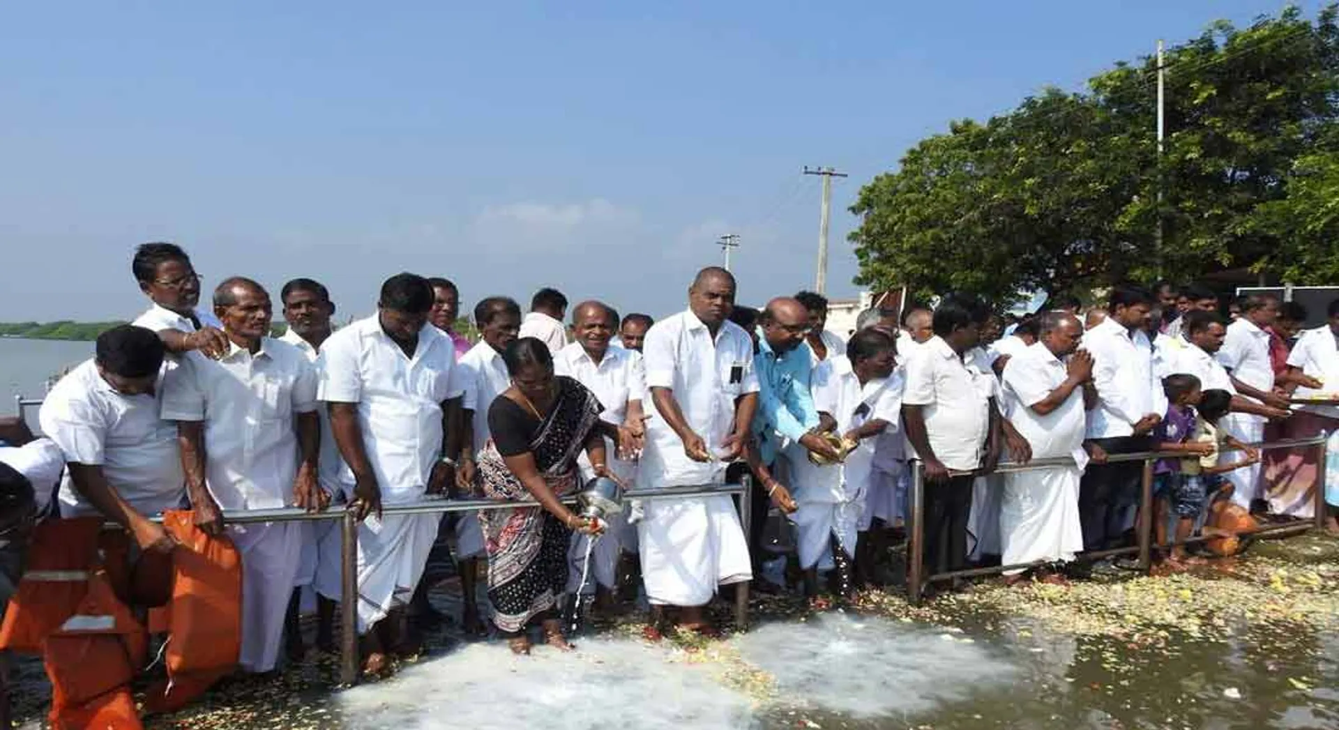  tsunami Commemoration in chidamparam