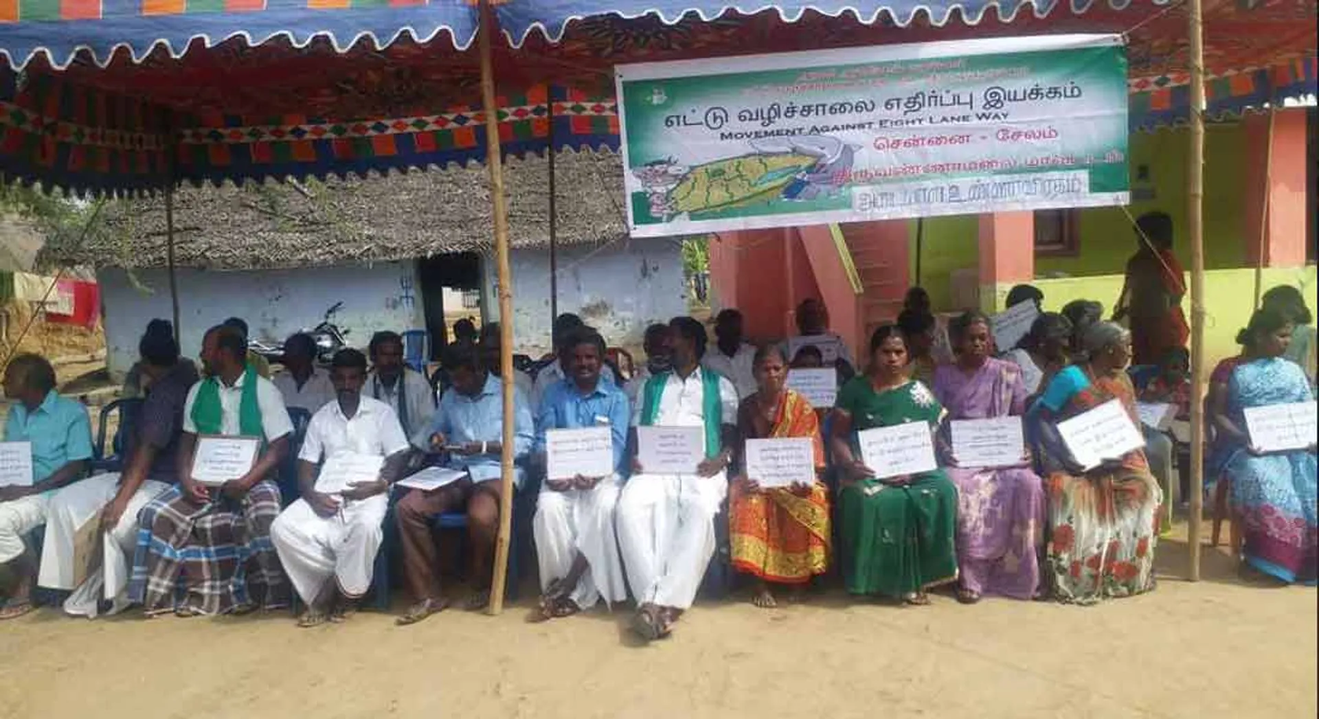  Fasting with the family of the farmers against the eight-way
