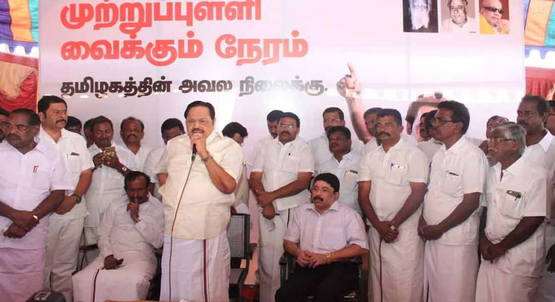 Problems can be solved within an hour-DMK treasurer Duramurugan