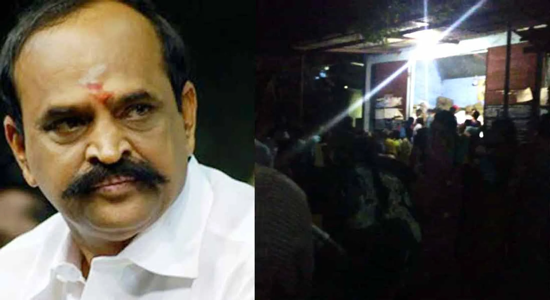  At night, ration shops are priced at Rs.1000