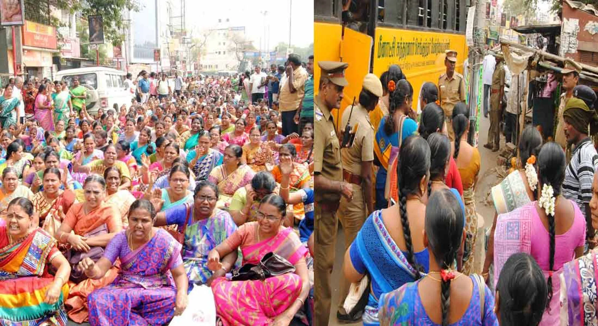Thousands have been arrested in the jactogeo  protester in Nagercoil