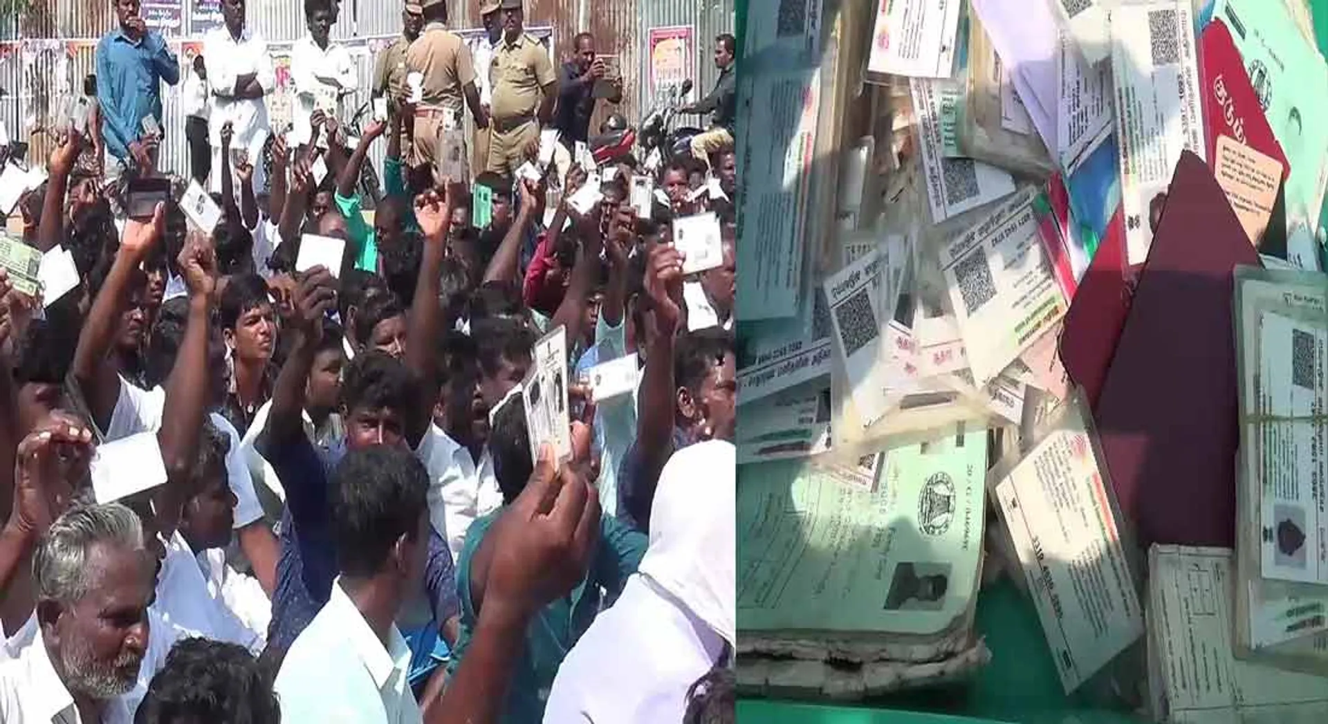  kaja storm relief that is still not available; Aadhaar, rasan, voter cards are handed over to the regime.