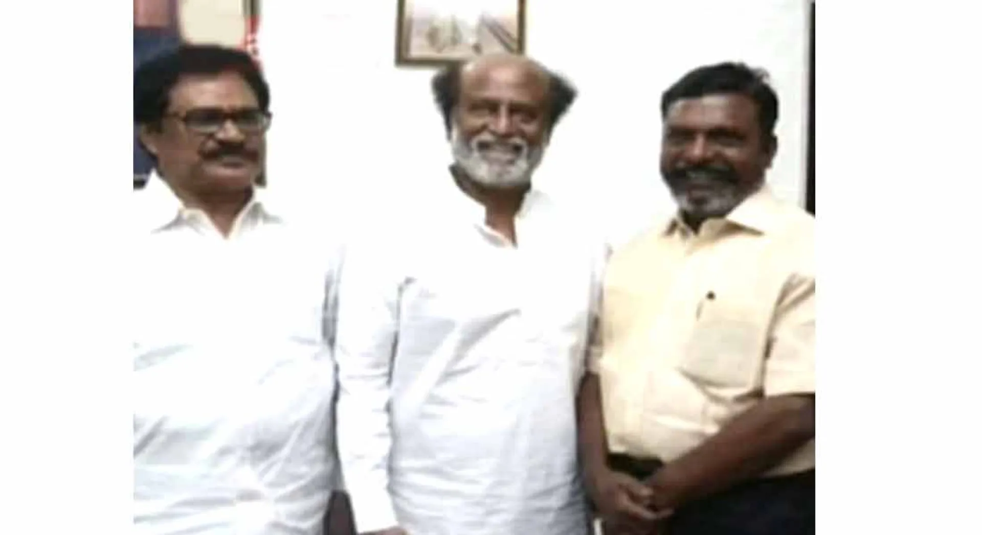 rajinikanth meets thiruma thirunavukarasar!!