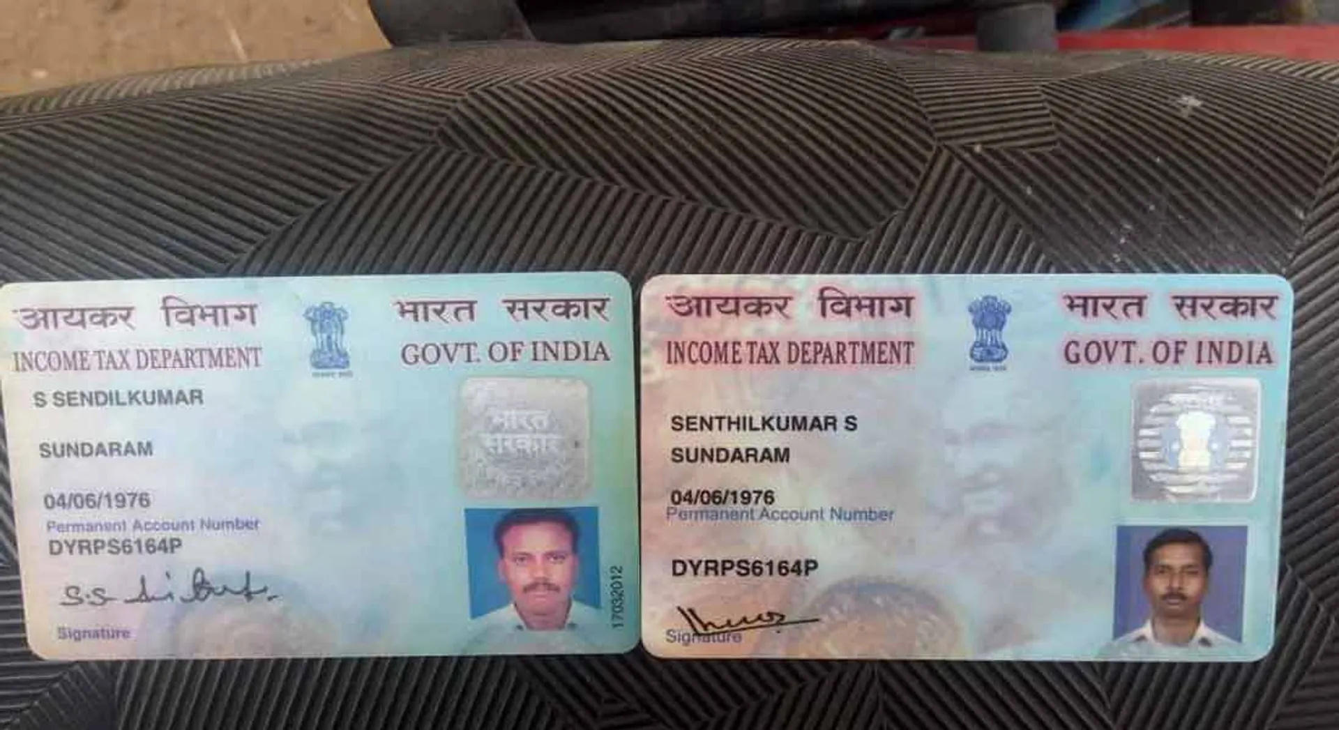 PAN card with one number for two customers