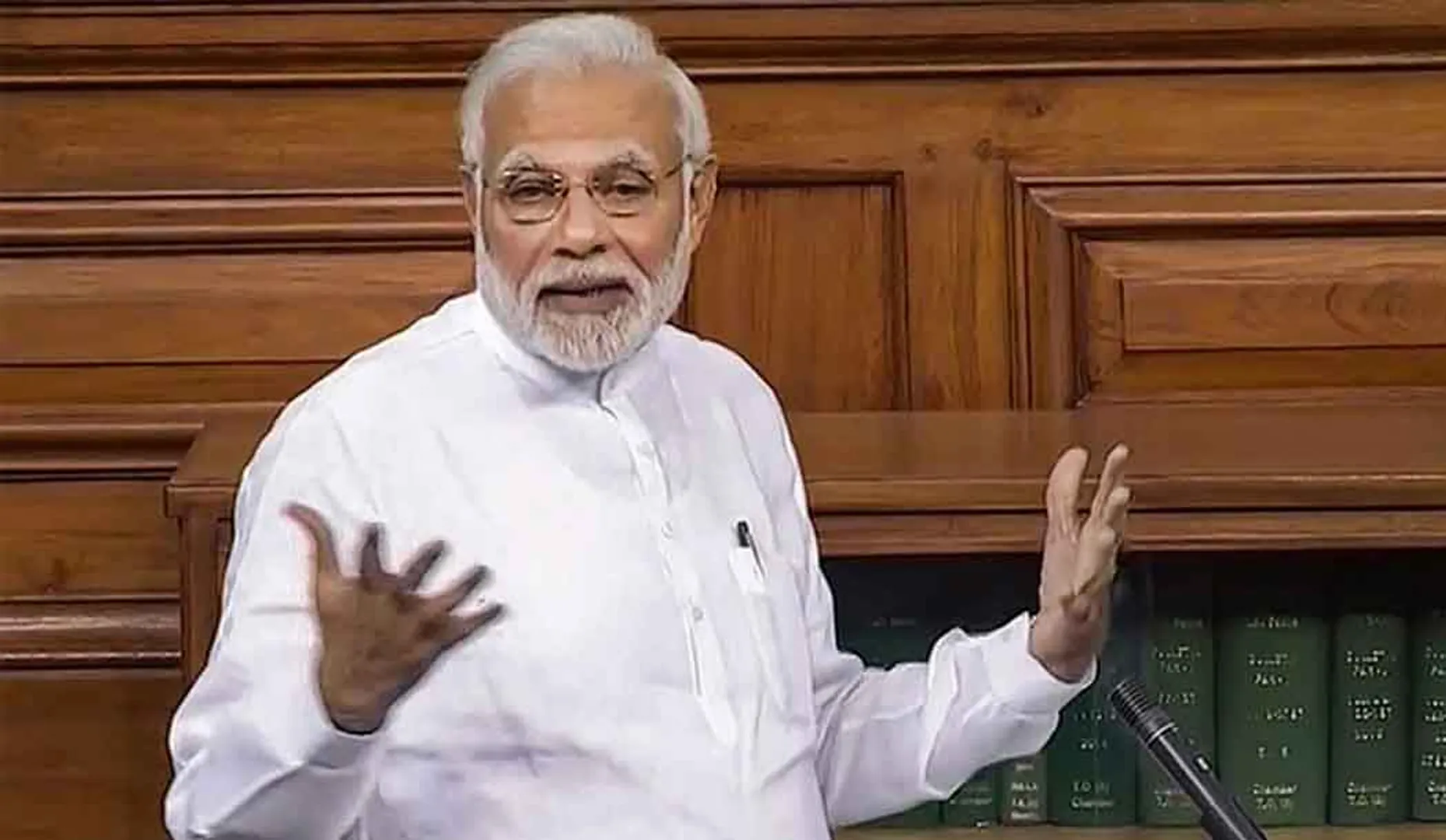 narendra modi parliament speech