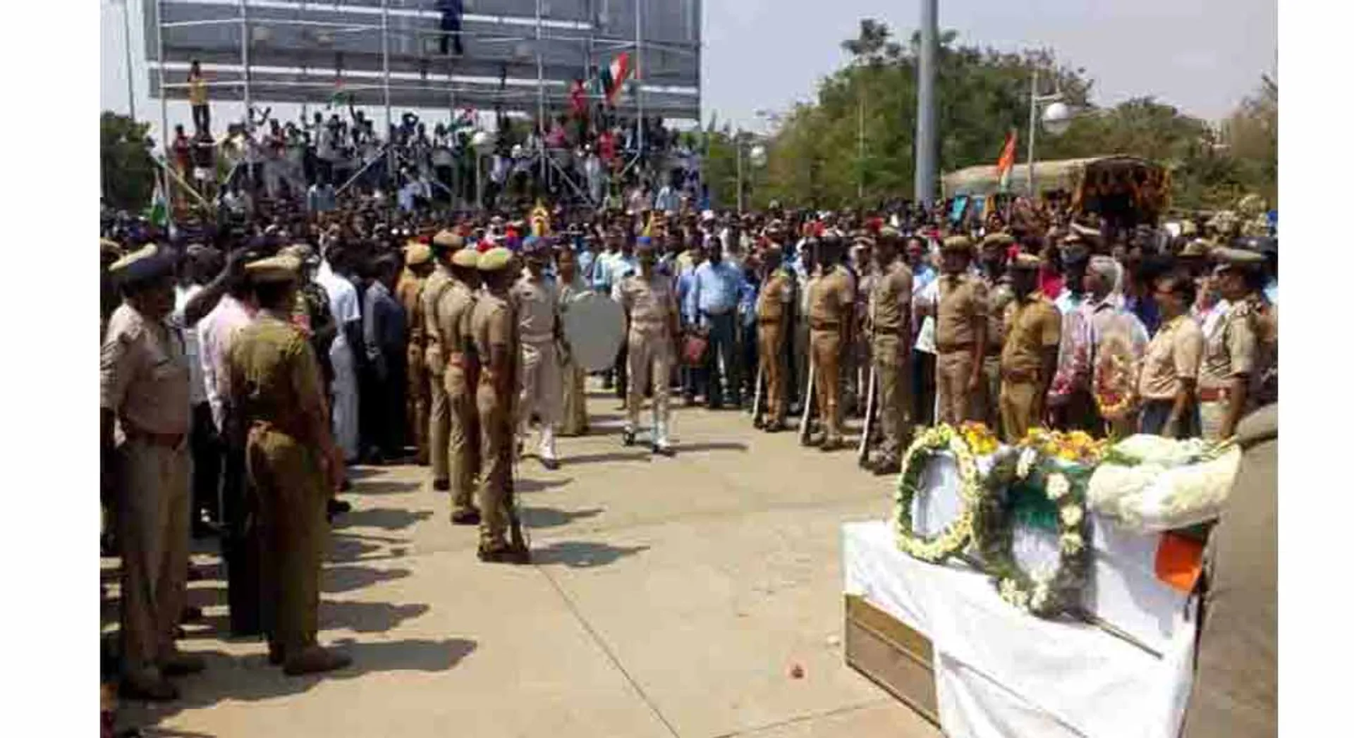  Sivachandran's body is buried with govt respect 
