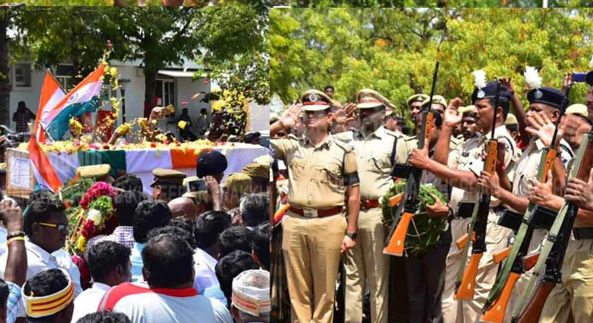 supramaniyan's body is buried with govt respect 