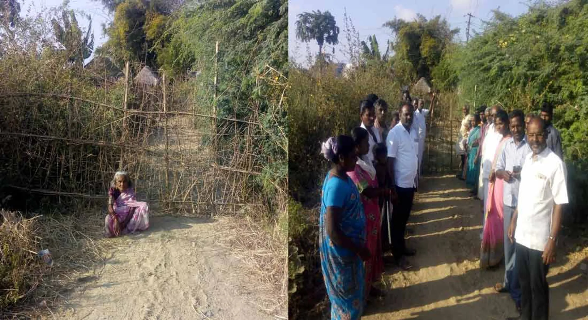  Nakheeran Internet News echo;Untouchability fence  Sequestration!!