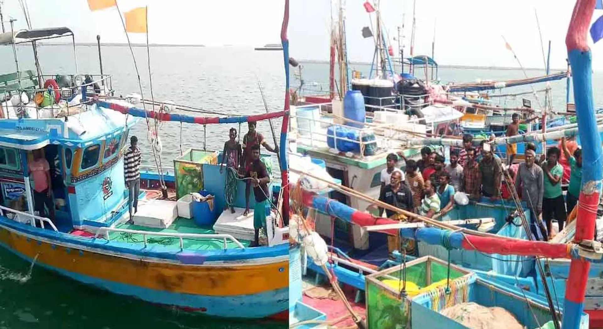 Sri Lankan fishermen arrested!!