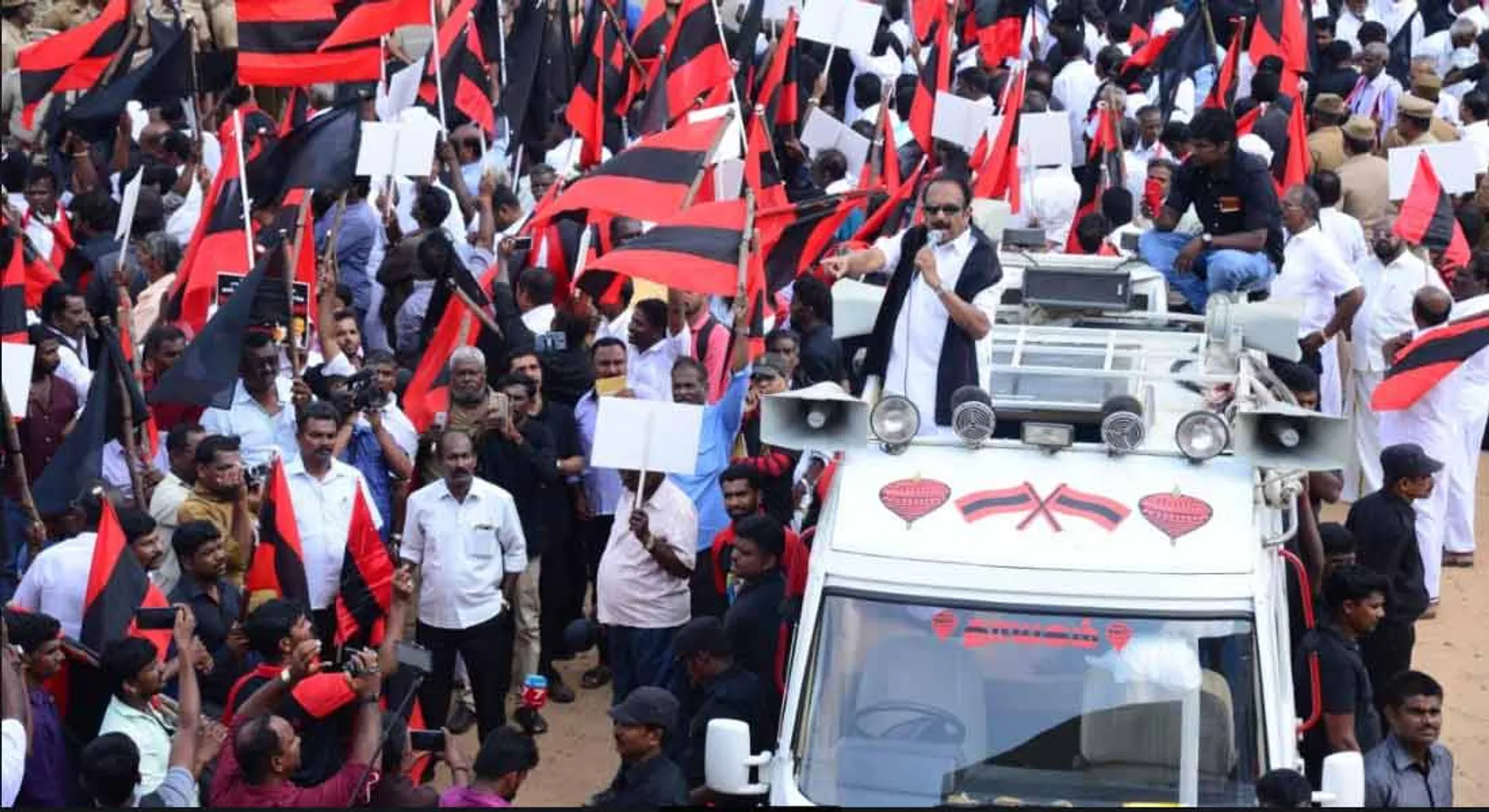 vaiko arrest for protest against the modi visit 