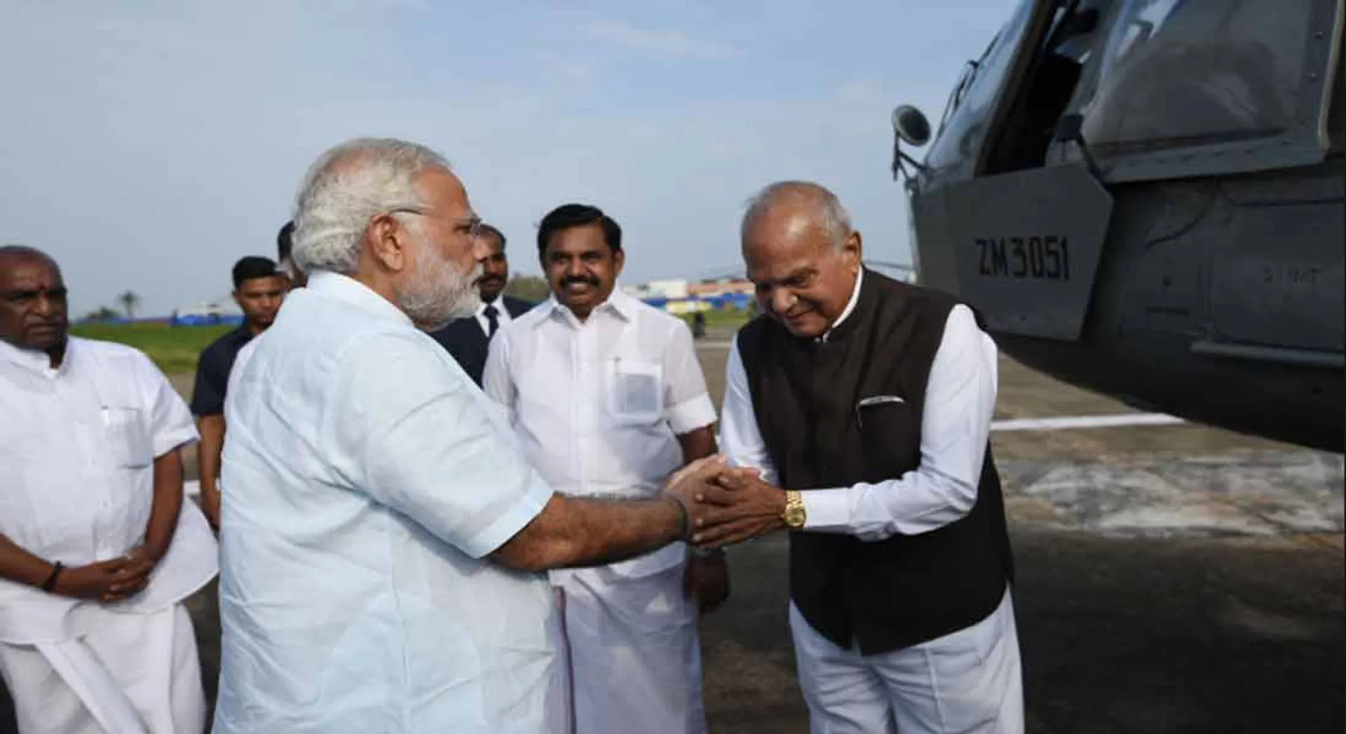  Modi on kanyakumari; Chief Minister welcome!!