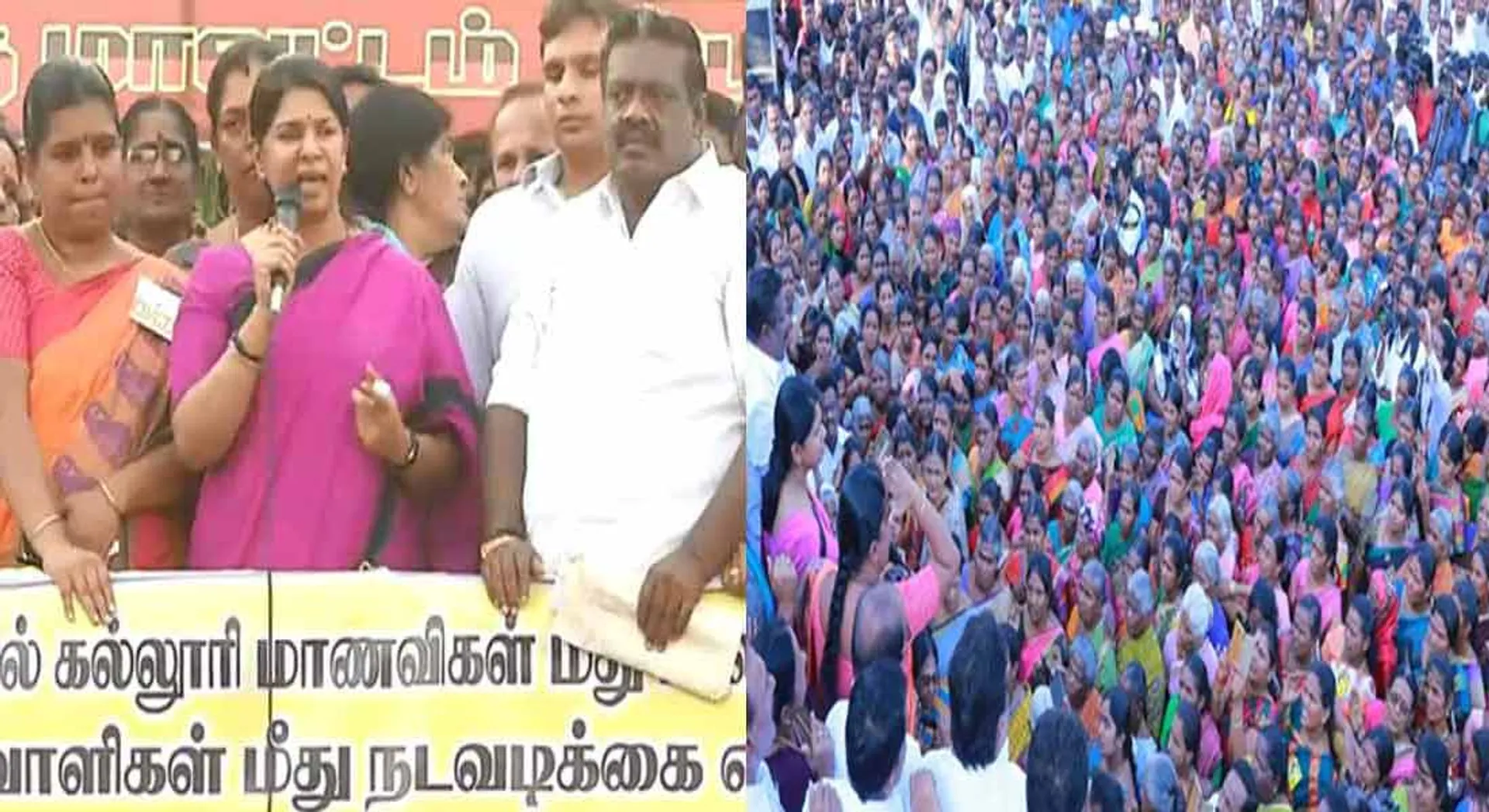 KANIMOZHI SPEECH IN POLLACHI PROTEST 