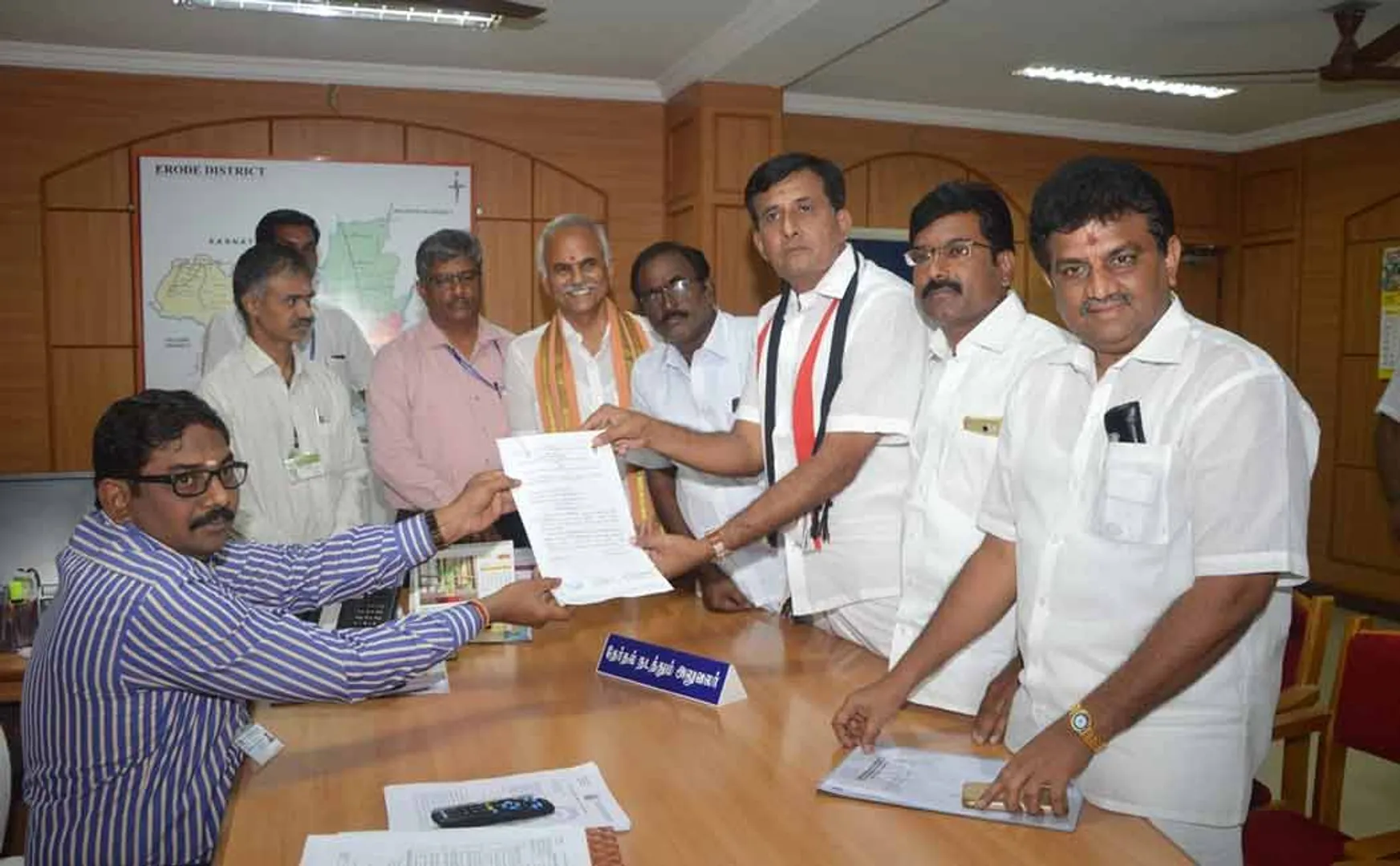 Erode AIADMK The candidate's wife filed a petition