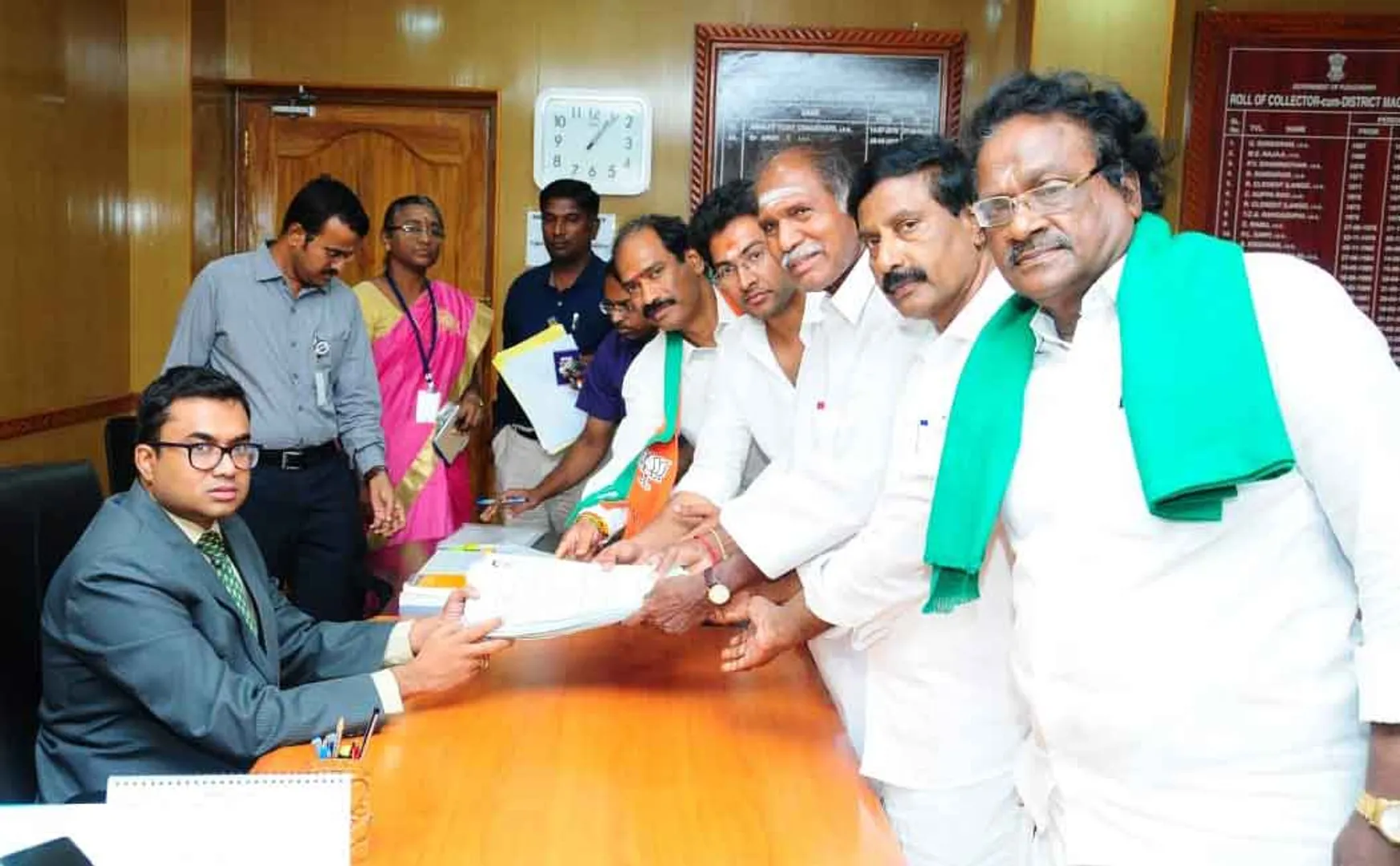 pondicherry candidates filed petition