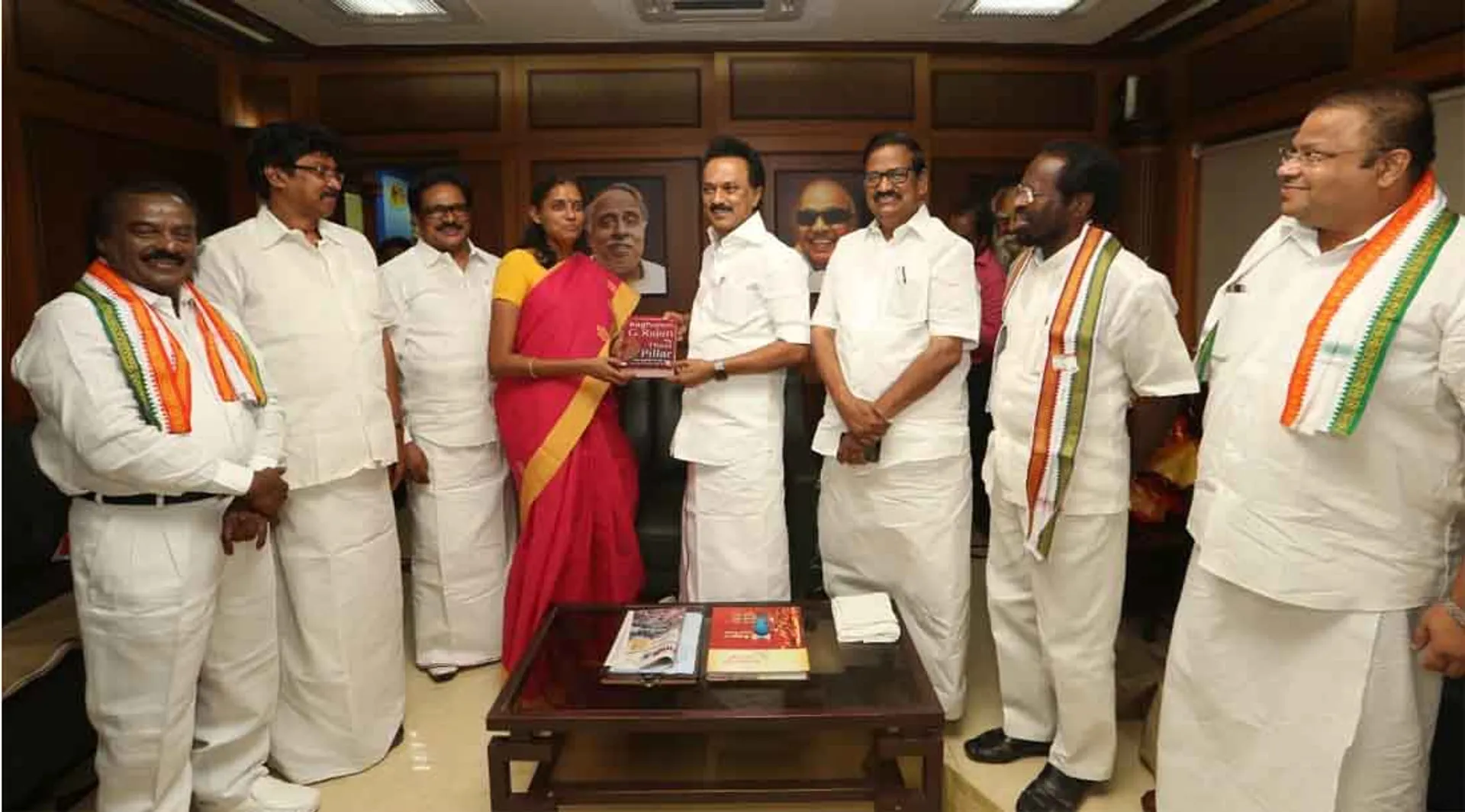 congress candidate Meet m.k.stalin