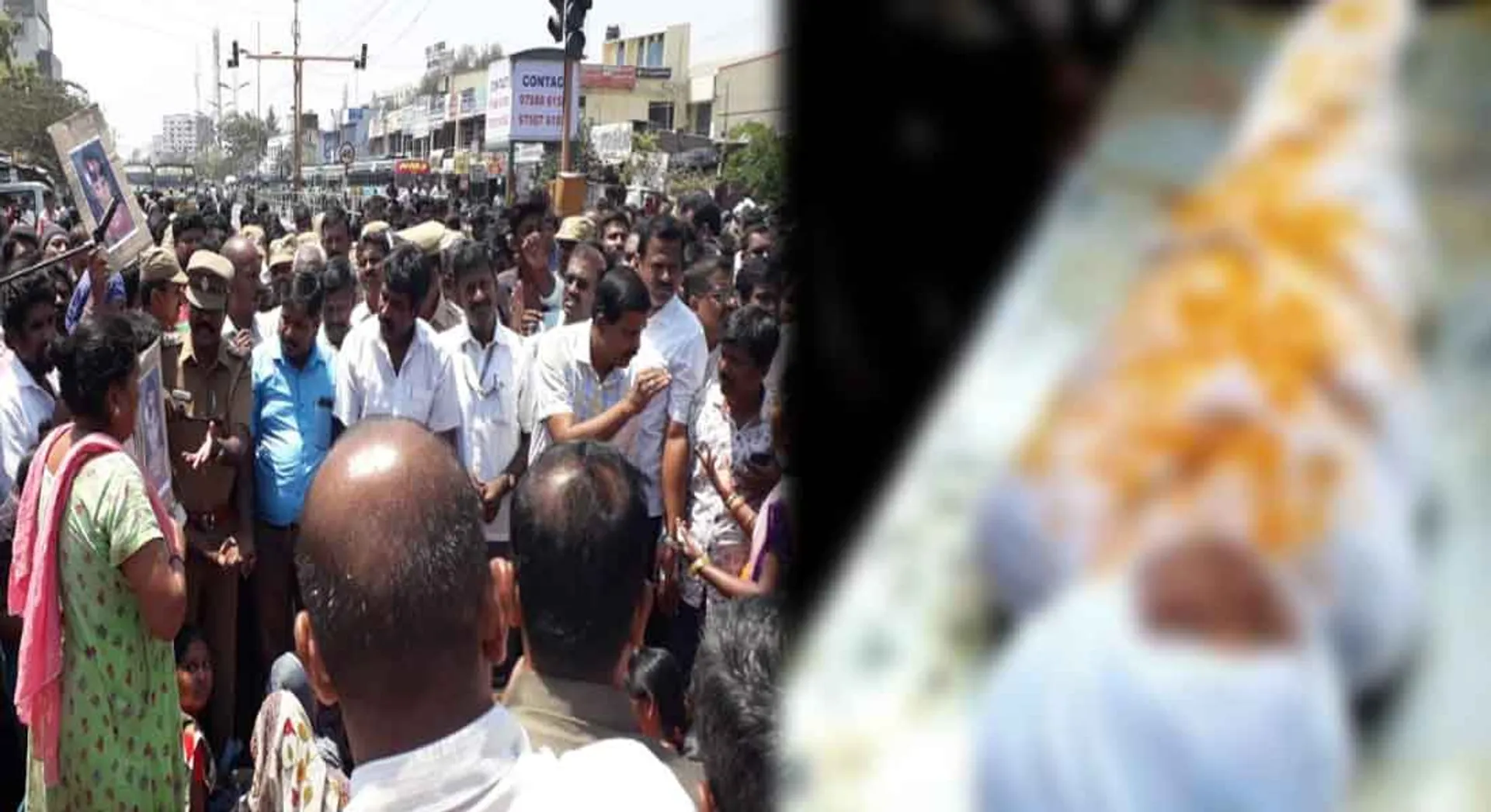  6 year old girl in Coimbatore sexual abuse and assassinated ...  child body handing over to the parents