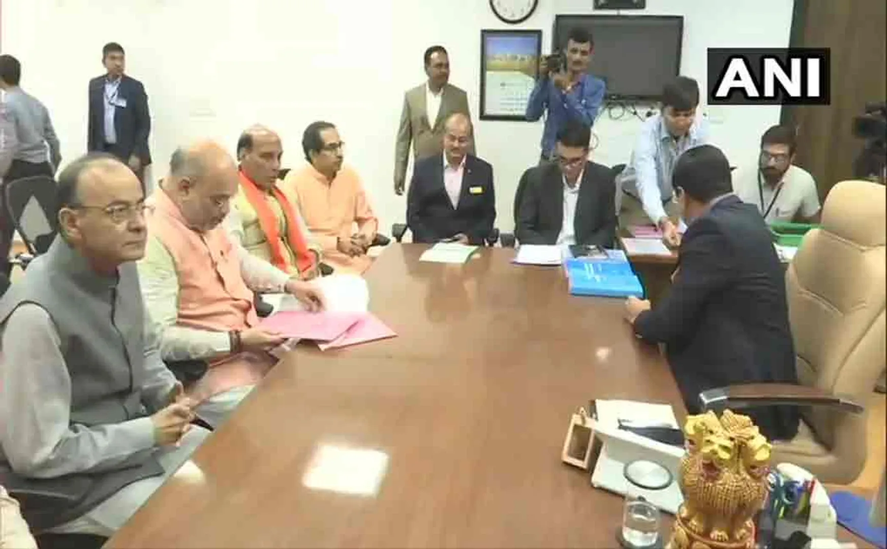 amit shah filed nomination in gandhinagar constituency for loksabha election 