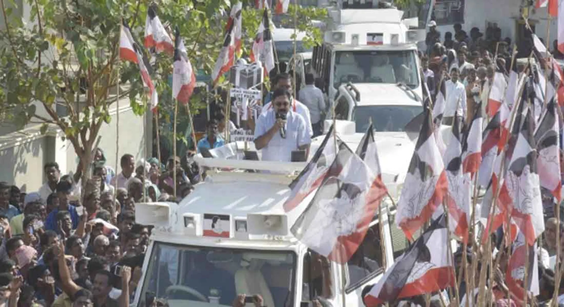 ttv dinakaran election campaign in erode