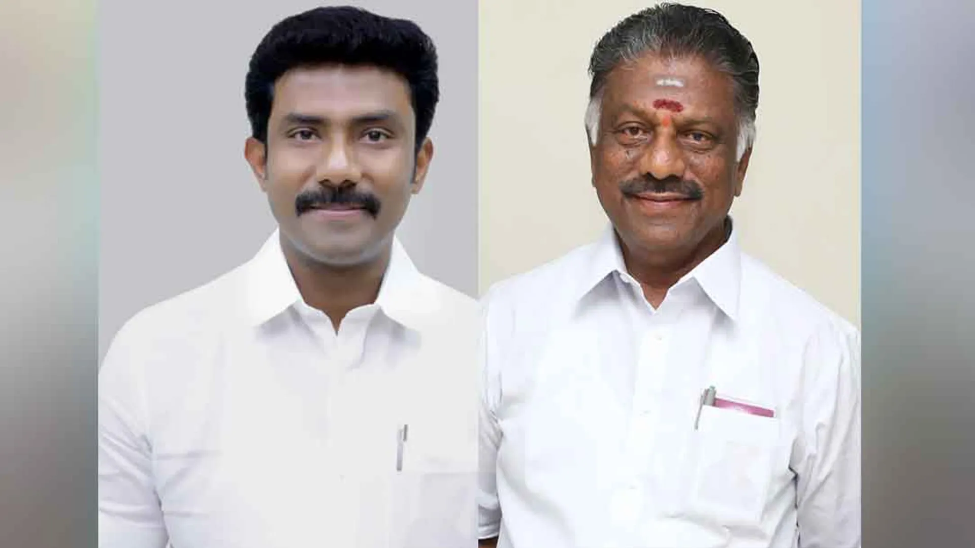 o panneerselvam son Ravindranath Kumar Theni